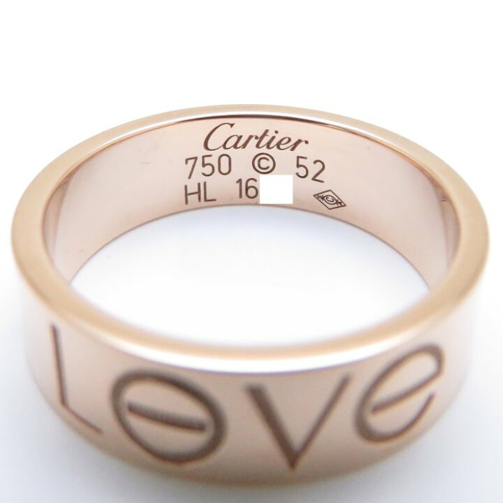 楽天市場】Cartier カルティエ ラブリング 2006年クリスマス限定 K18PG