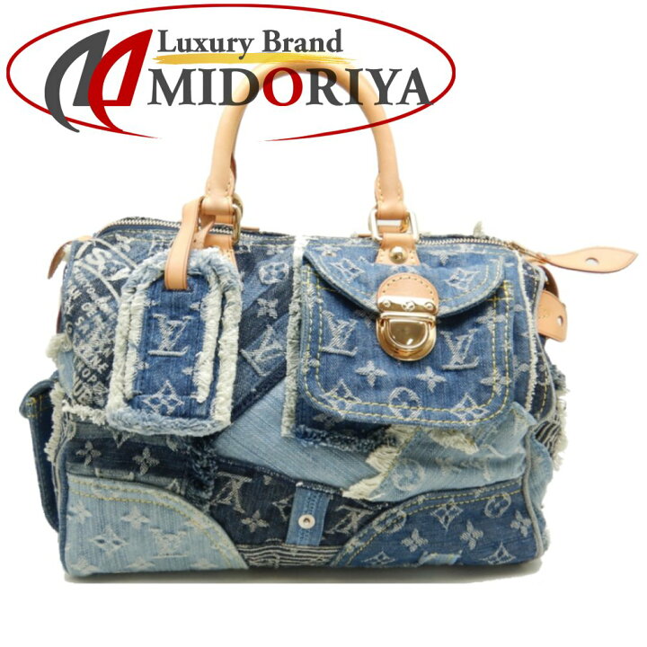 LOUIS VUITTON ルイ・ヴィトン/モノグラムデニムブルーサンダル/23.5cm  