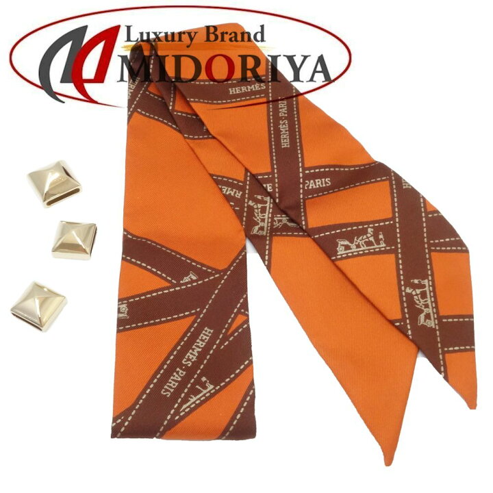 楽天市場】エルメス HERMES スカーフ スカーフリング 2点セット  