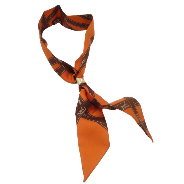 楽天市場】エルメス HERMES スカーフ スカーフリング 2点セット  