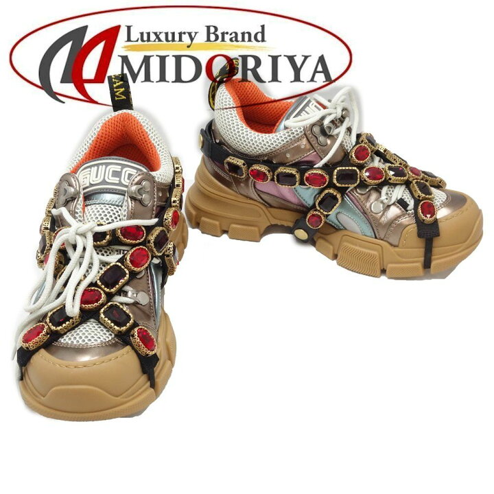 楽天市場】グッチ GUCCI スニーカー フラッシュトレック サイズ36  