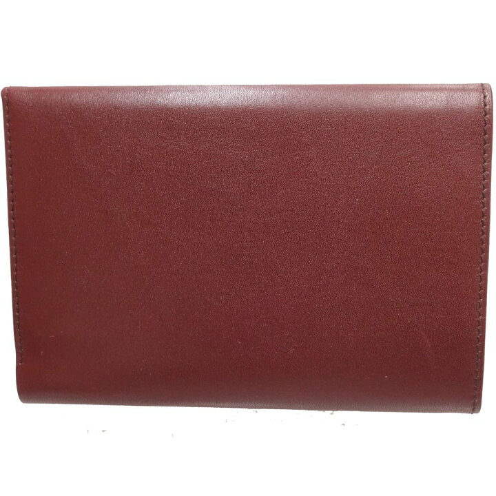 楽天市場】カルティエ Cartier コンパクト財布 がま口 マストライン  