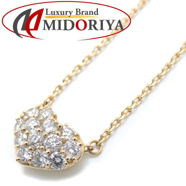 楽天市場】ヴァンドーム青山 VENDOME AOYAMA ハートネックレス K18YG 