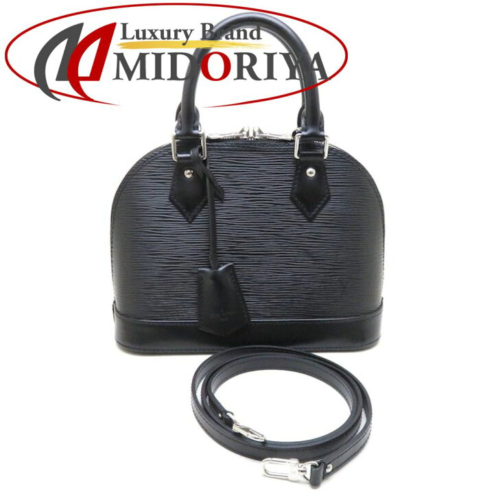 楽天市場】ルイヴィトン LOUIS VUITTON M40862 エピ アルマBB ノワール  