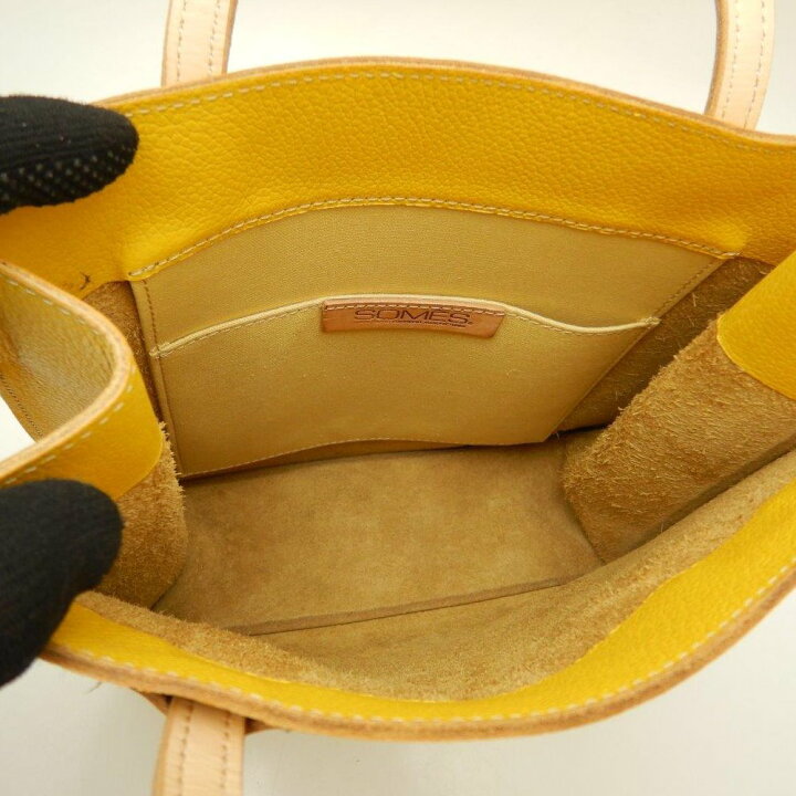 楽天市場】ソメスサドル SOMES SADDLE トートバッグ レザー イエロー 