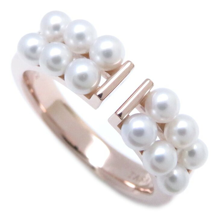楽天市場】TASAKI 田崎真珠 プチパールリング K18PG 10号 RC-4484 