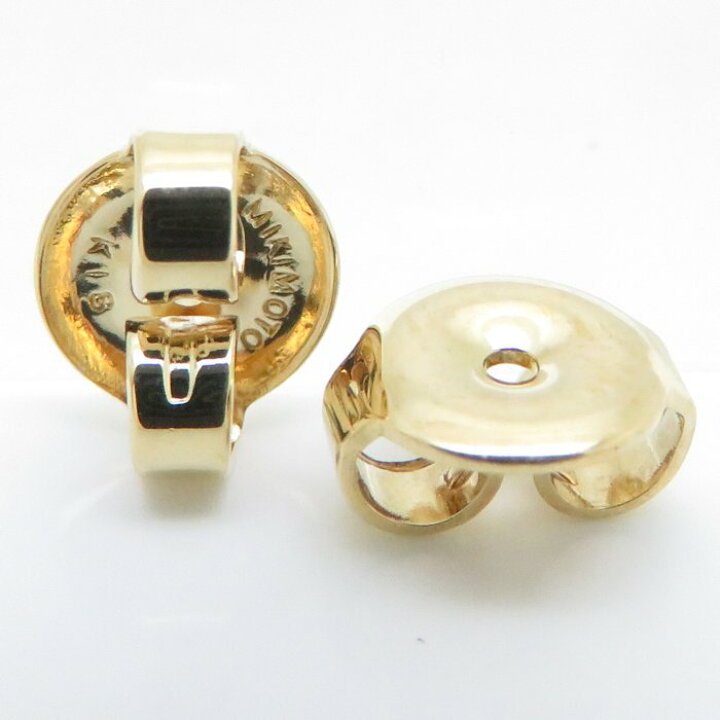 楽天市場】ミキモト MIKIMOTO ピアス リボンモチーフ パール4ミリx2 