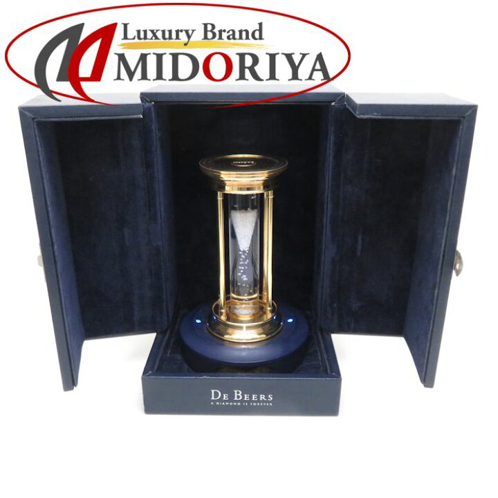 楽天市場】デビアス DE BEERS 砂時計 ミレニアム アワーグラス 世界  