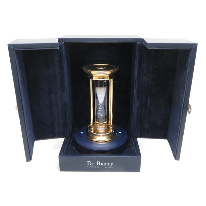 楽天市場】デビアス DE BEERS 砂時計 ミレニアム アワーグラス 世界 