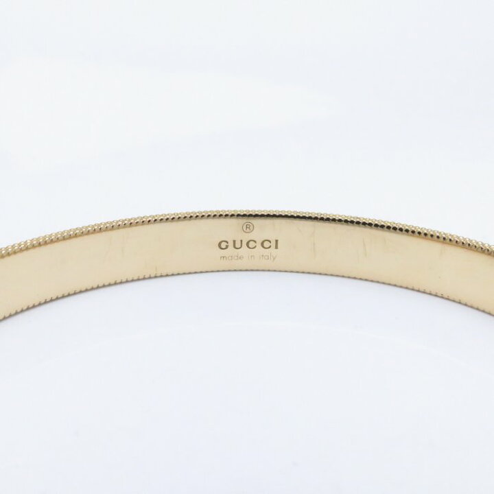 楽天市場】グッチ GUCCI GGアイコン ブルームス バングル ブレスレット 