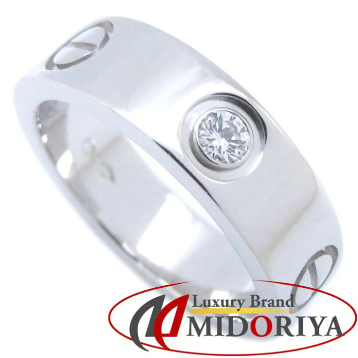 楽天市場】Cartier カルティエ ラブリング 1Pダイヤモンド Pt950 #52  