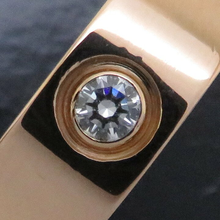 楽天市場】Cartier カルティエ ラブリング 3Pダイヤモンド K18PG #51
