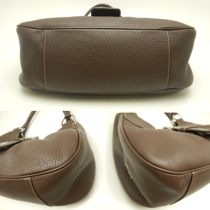 楽天市場】プラダ PRADA BR0828 ショルダーバッグ レザー CAFFE 