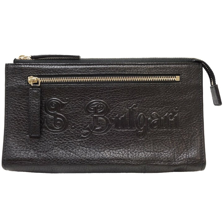 楽天市場】ブルガリ BVLGARI 長財布 クラッチジップウォレット レザー 