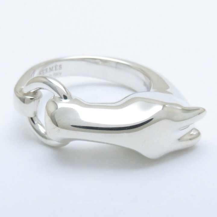 楽天市場】HERMES エルメス ギャロップリング SV925 #59 18.5号  
