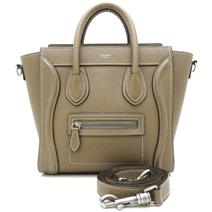 楽天市場】セリーヌ CELINE 189243DRU.09SO ラゲージナノ ドラムド 
