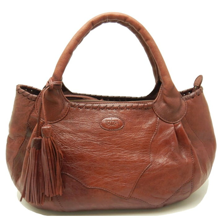 楽天市場】イビサ IBIZA ハンドバッグ トートバッグ レザー ワイン  