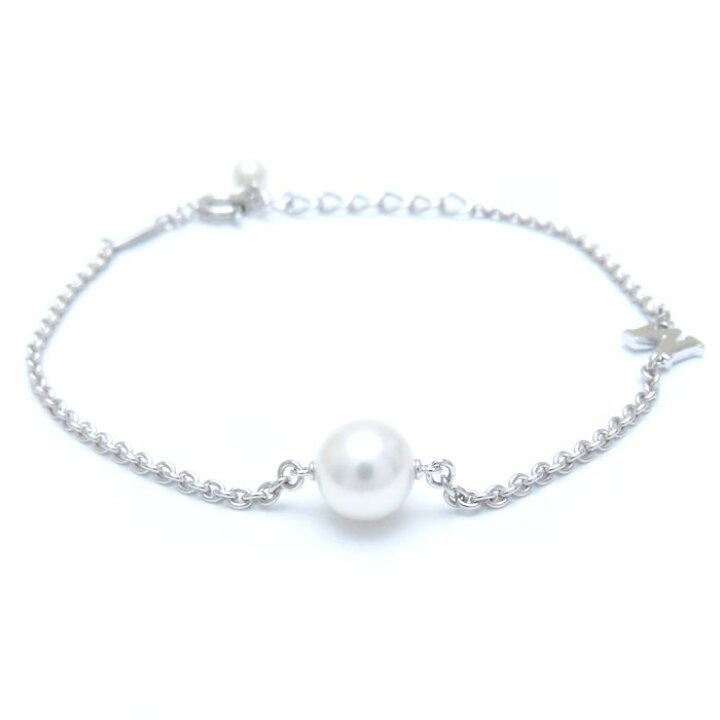 楽天市場】ミキモト MIKIMOTO パールブレスレット SV 真珠7.5ミリ 