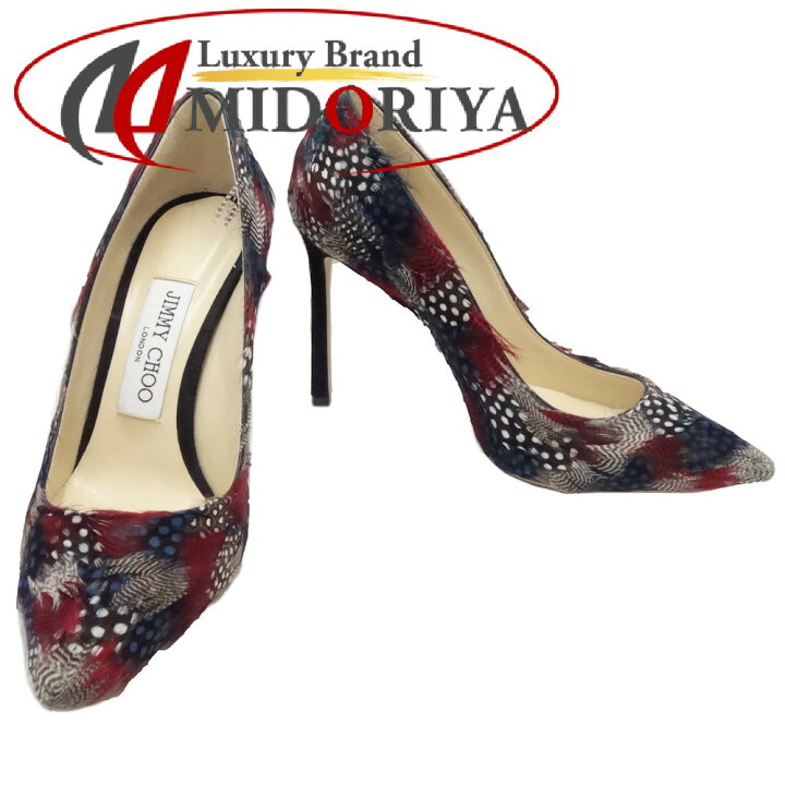 楽天市場】ジミーチュウ JIMMY CHOO ROMY パンプス 35 1/2 スウェード  