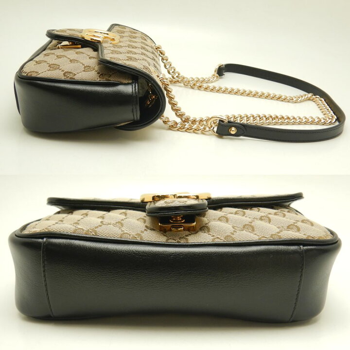 楽天市場】グッチ GUCCI チェーンショルダーバッグ GGマーモント  