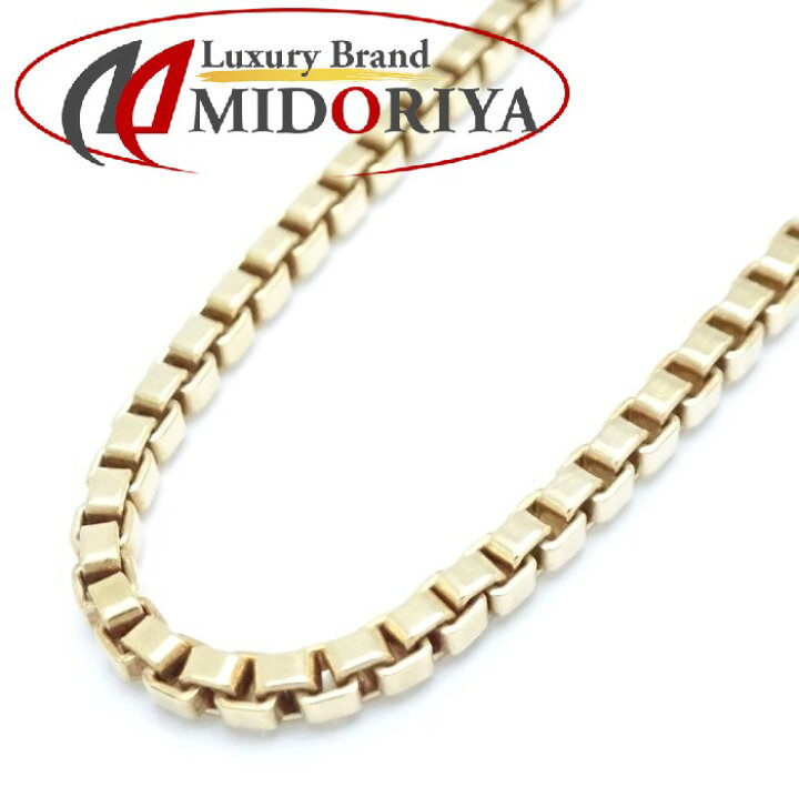 楽天市場】ベネチアン チェーン ネックレス 46cm 12.3グラム K18YG  