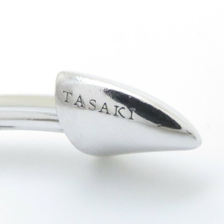 楽天市場】TASAKI 田崎真珠 ソーンズ バングル 1Pダイヤモンド K18WG 