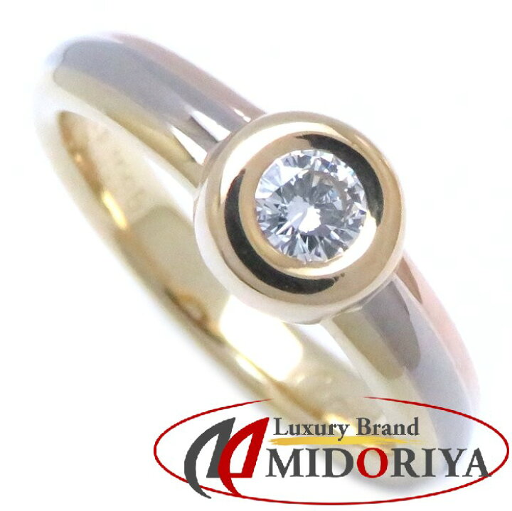 楽天市場】カルティエ CARTIER モノストーン リング 指輪 1P  