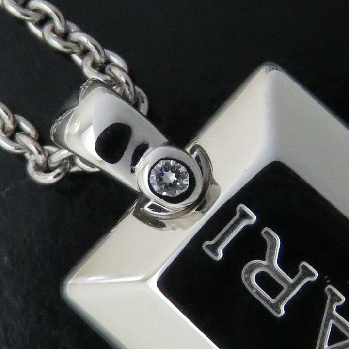 楽天市場】ブルガリ BVLGARI インゴット ネックレス 1Pダイヤモンド 