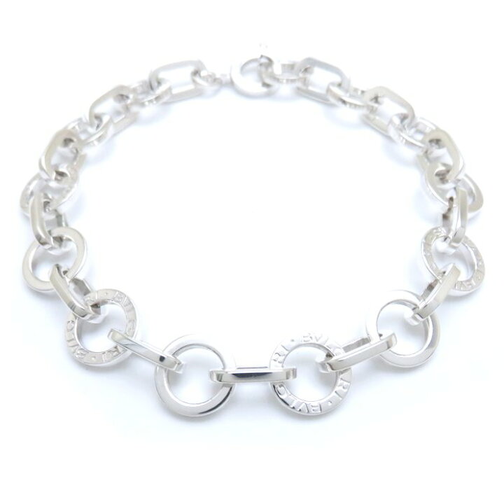 楽天市場】ブルガリ BVLGARI ブレスレット 21.5cm メンズ シルバー925 