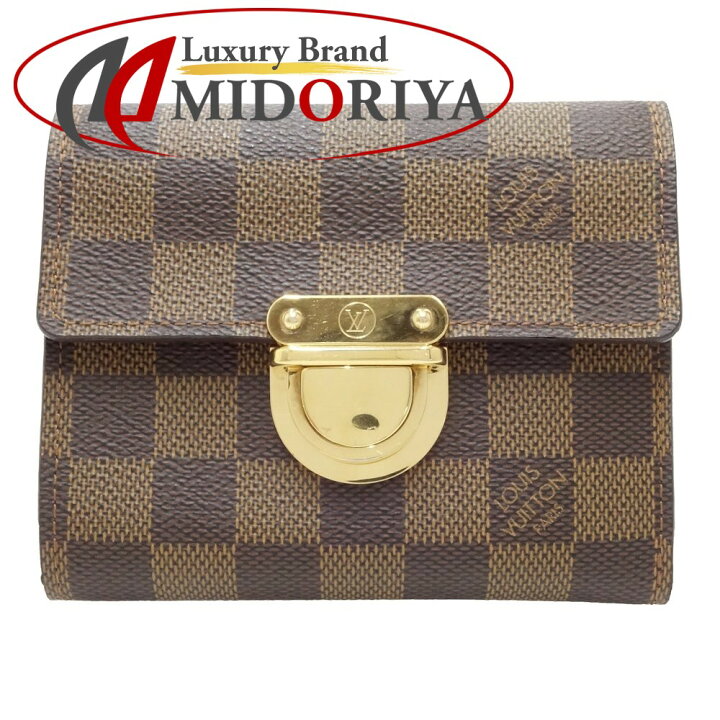 楽天市場】ルイ・ヴィトン・ダミエ LOUIS VUITTON ポルトフォイユ  
