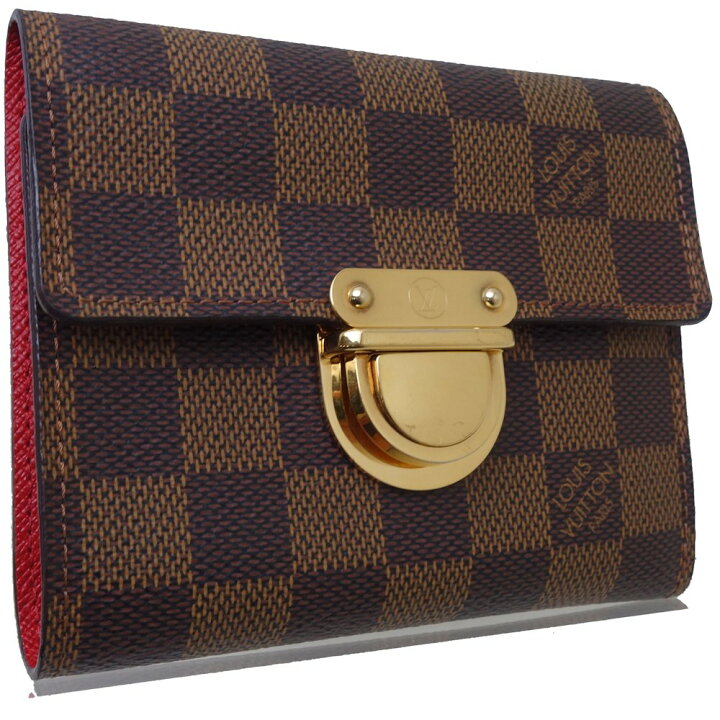 楽天市場】ルイ・ヴィトン・ダミエ LOUIS VUITTON ポルトフォイユ  