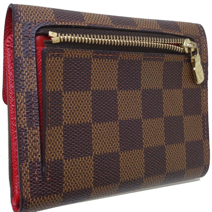 楽天市場】ルイ・ヴィトン・ダミエ LOUIS VUITTON ポルトフォイユ  