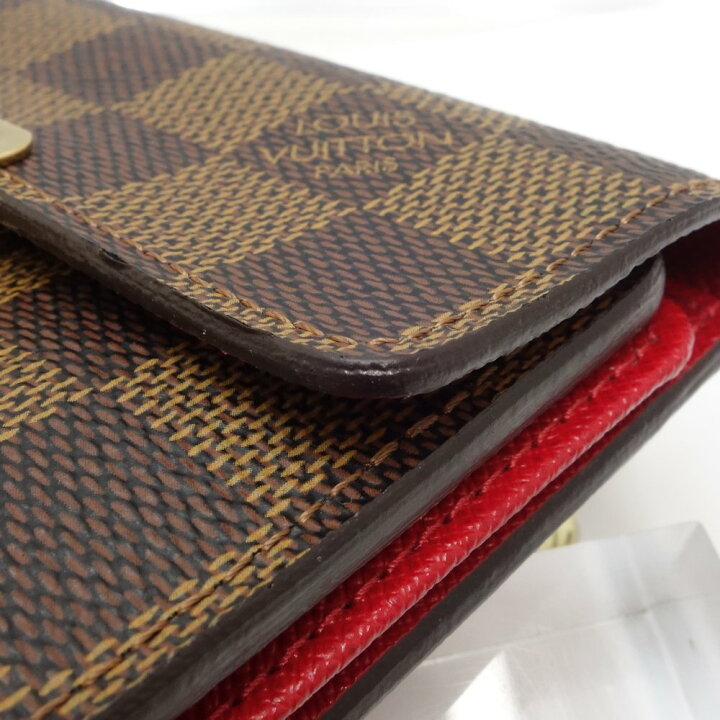 楽天市場】ルイ・ヴィトン・ダミエ LOUIS VUITTON ポルトフォイユ  