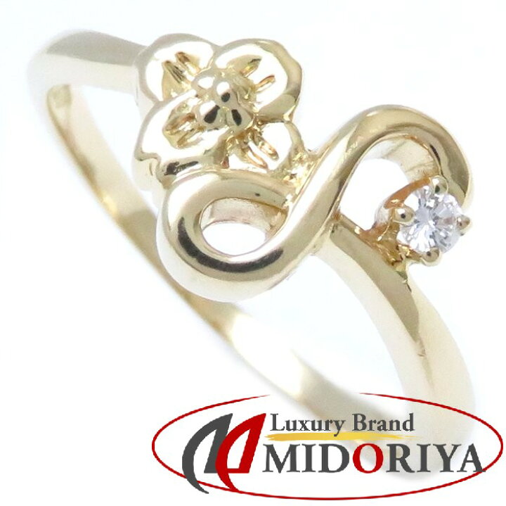 楽天市場】ミキモト MIKIMOTO ダイヤモンド リング 指輪 12号 K18YG 