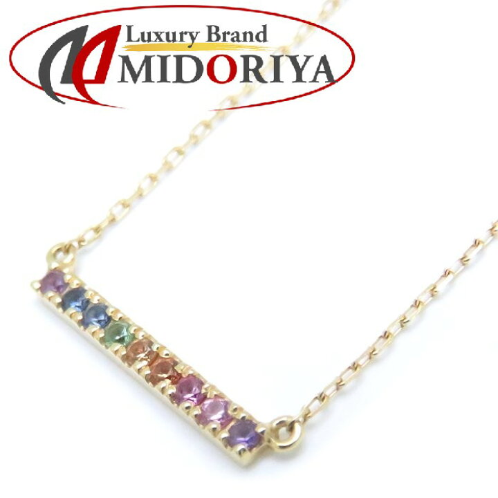 楽天市場】アーカー AHKAH ティナショート レインボー ネックレス  