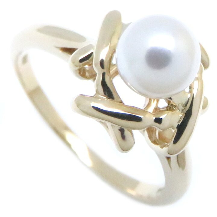 Tiffany&Co. ティファニー リング パール 真珠 5.7mm キスアラウンド 9  