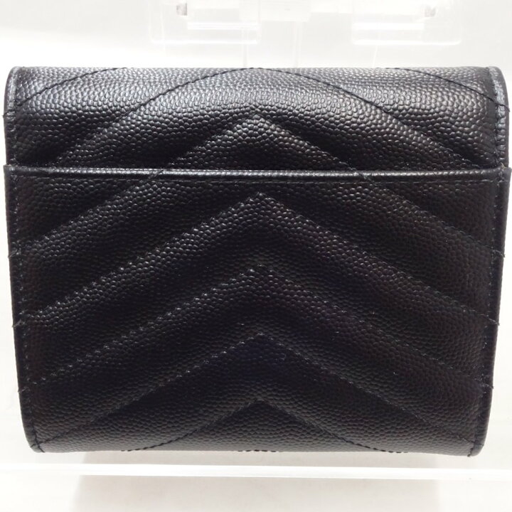 楽天市場】サンローラン SAINT LAURENT PARIS YSL 三つ折り財布 
