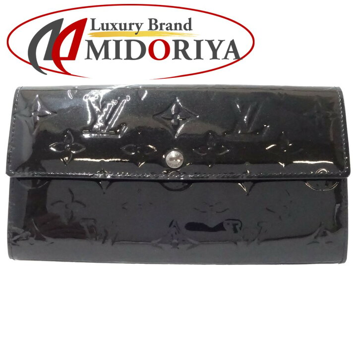 楽天市場】ルイヴィトン LOUIS VUITTON 長財布 ヴェルニ  