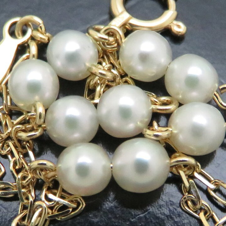 楽天市場】ミキモト MIKIMOTO ステーションパール ブレスレット ベビー  