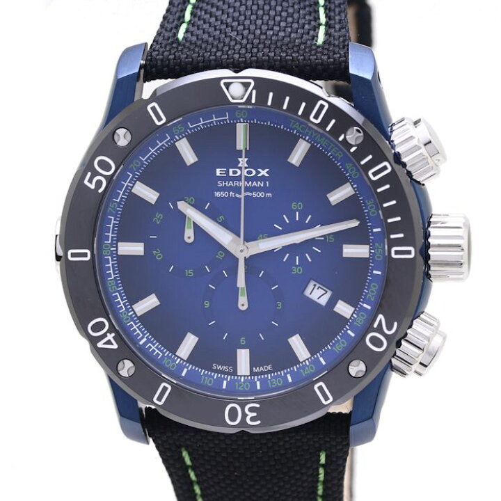 楽天市場】EDOX エドックス クロノオフショア1 シャークマン1【 