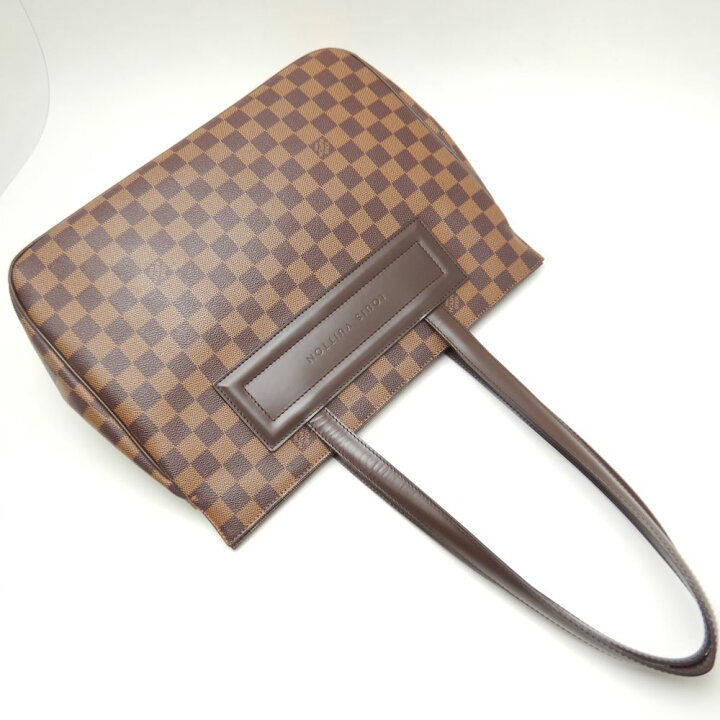 楽天市場】ルイ・ヴィトン・ダミエ LOUIS VUITTON パリオリPM N51123 