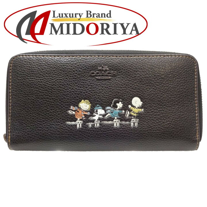 楽天市場】コーチ COACH ラウンドファスナー 16122 長財布 スヌーピー 