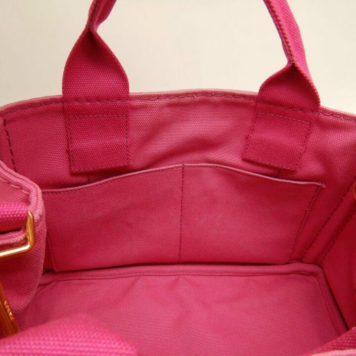 楽天市場】プラダ PRADA カナパ B2439G トートバッグ キャンバス FUXIA 