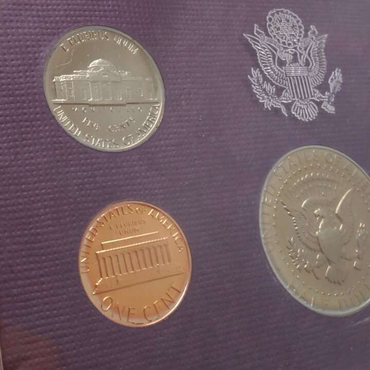 楽天市場】アメリカミントプルーフコイン 1985年 5枚セット 貨幣 