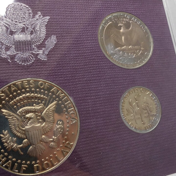 楽天市場】アメリカミントプルーフコイン 1985年 5枚セット 貨幣 
