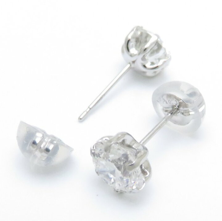 楽天市場】ダイヤモンドピアス Pt900 ダイヤモンド1.111ct/1.084ct I 