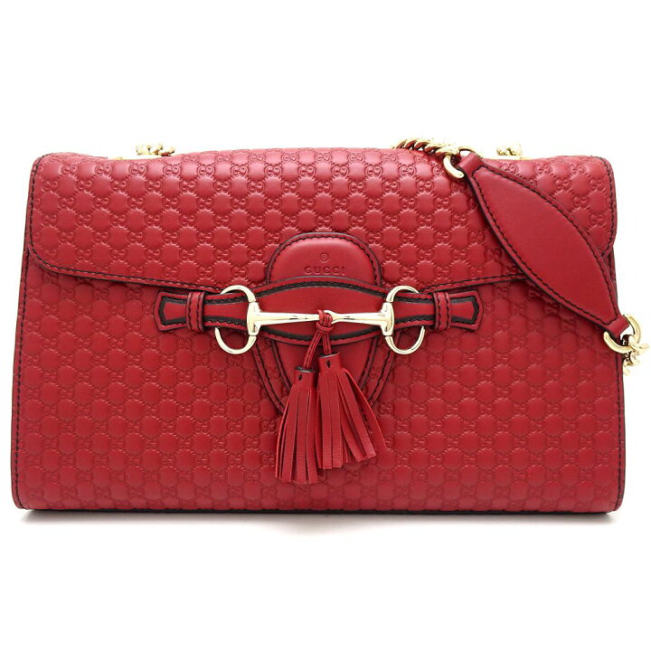 楽天市場】グッチ GUCCI エミリーMM ショルダーバッグ グッチシマ 