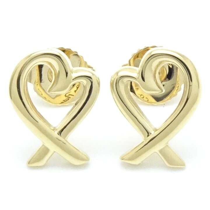 楽天市場】ティファニー TIFFANY&Co. ラビングハート ピアス K18YG 