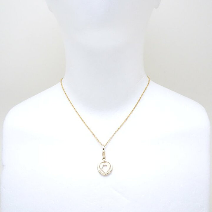 楽天市場】ブルガリ BVLGARI トンドハート チャーム ネックレス K18YG 