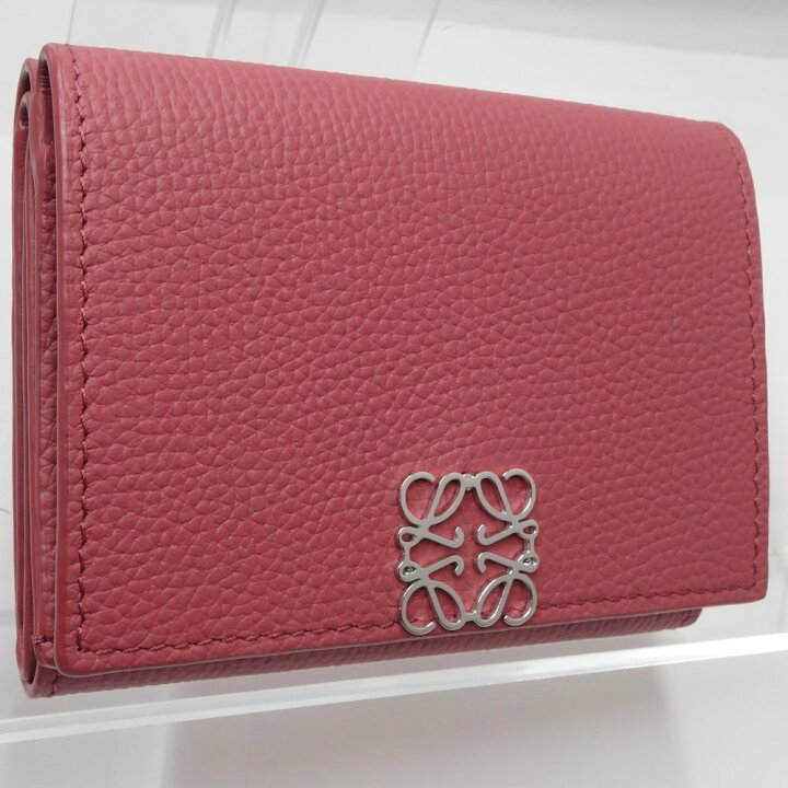 楽天市場】ロエベ LOEWE アナグラム トライフォールドウォレット 三 